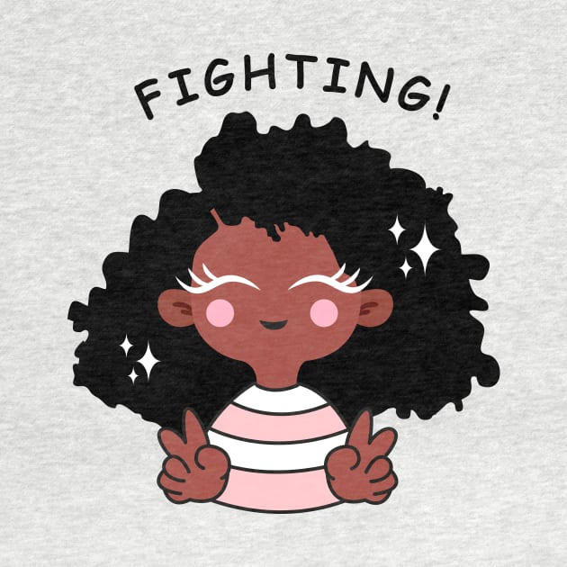 Keep fighting with black girl by Riczdodo